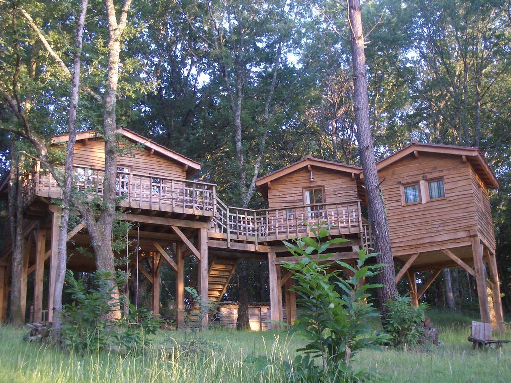 Les Cabanes Du Tertre Urval Ngoại thất bức ảnh